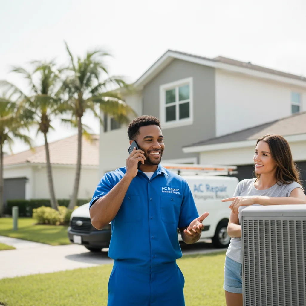AC Repair Pompano Beach customer support in San Juan